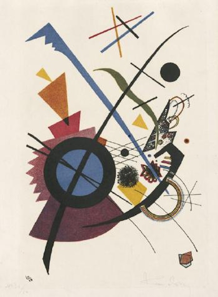 Violett by Wassily Kandinsky