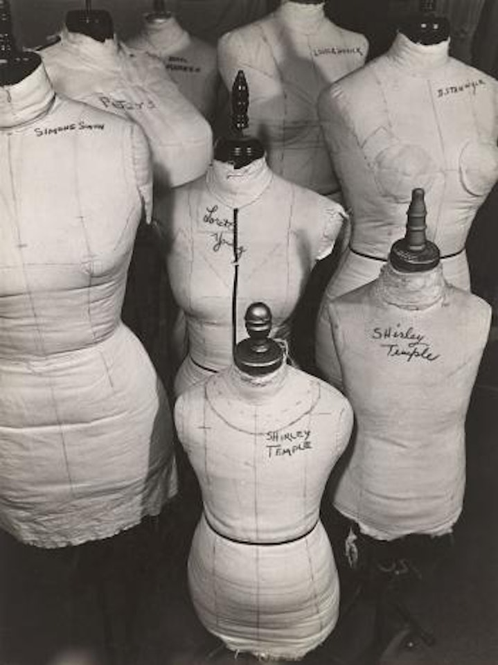 Twentieth Century-fox Dressmaking Forms Used For Stars, Hollywood by Margaret Bourke-White