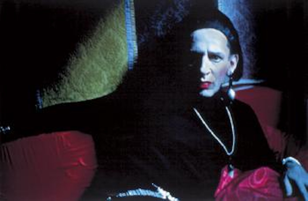 The actor John Edward Heys as Diana Vreeland, New York by Nan Goldin