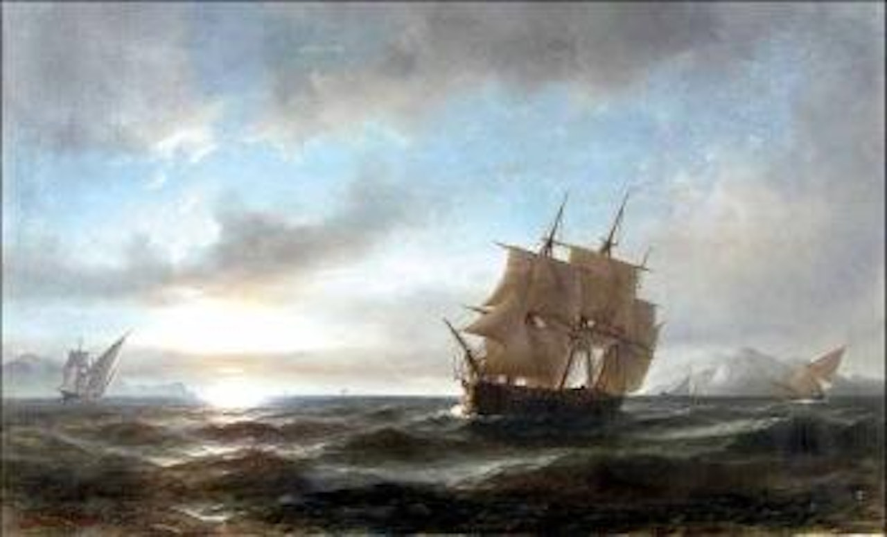 Marine ,
1856 by Anton Melbye