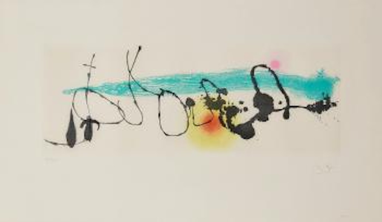 Soleil Noyé I by Joan Miró