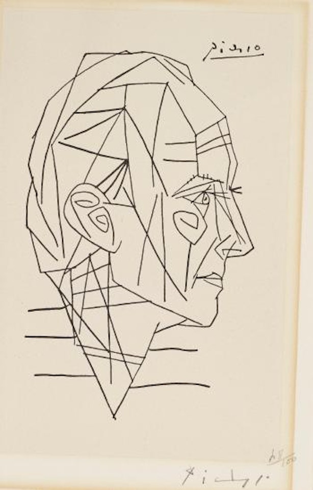 Zu: Paul Eluard- Un poème dans chaque livre de Paul Eluard by Pablo Picasso