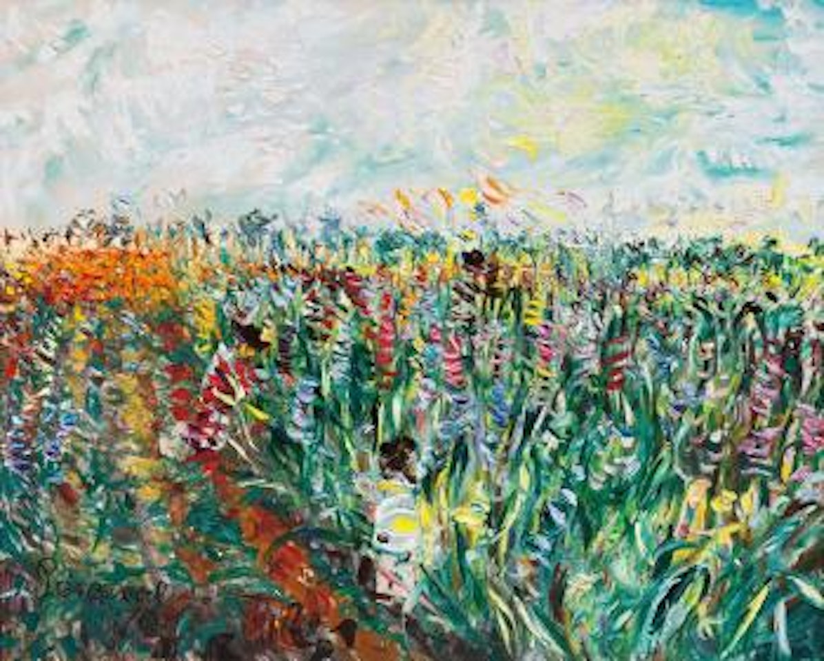 Gladioli Farm ,
1970 by John Perceval