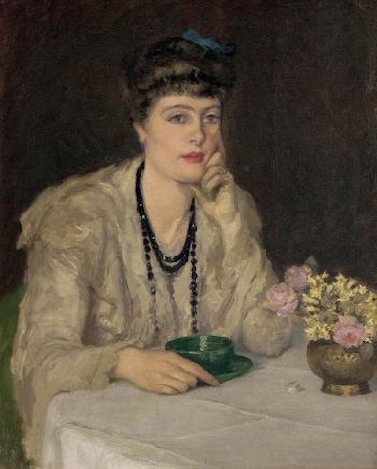 A Cup of Chocolate (also known as At the Table) ,
1911 by Rupert Charles Wulsten Bunny