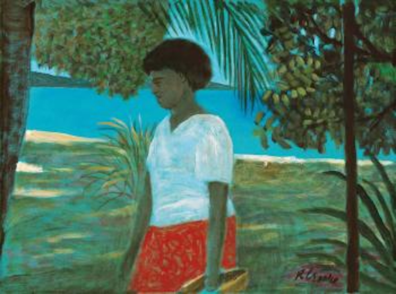 Islander Carrying Basket , by Ray Austin Crooke