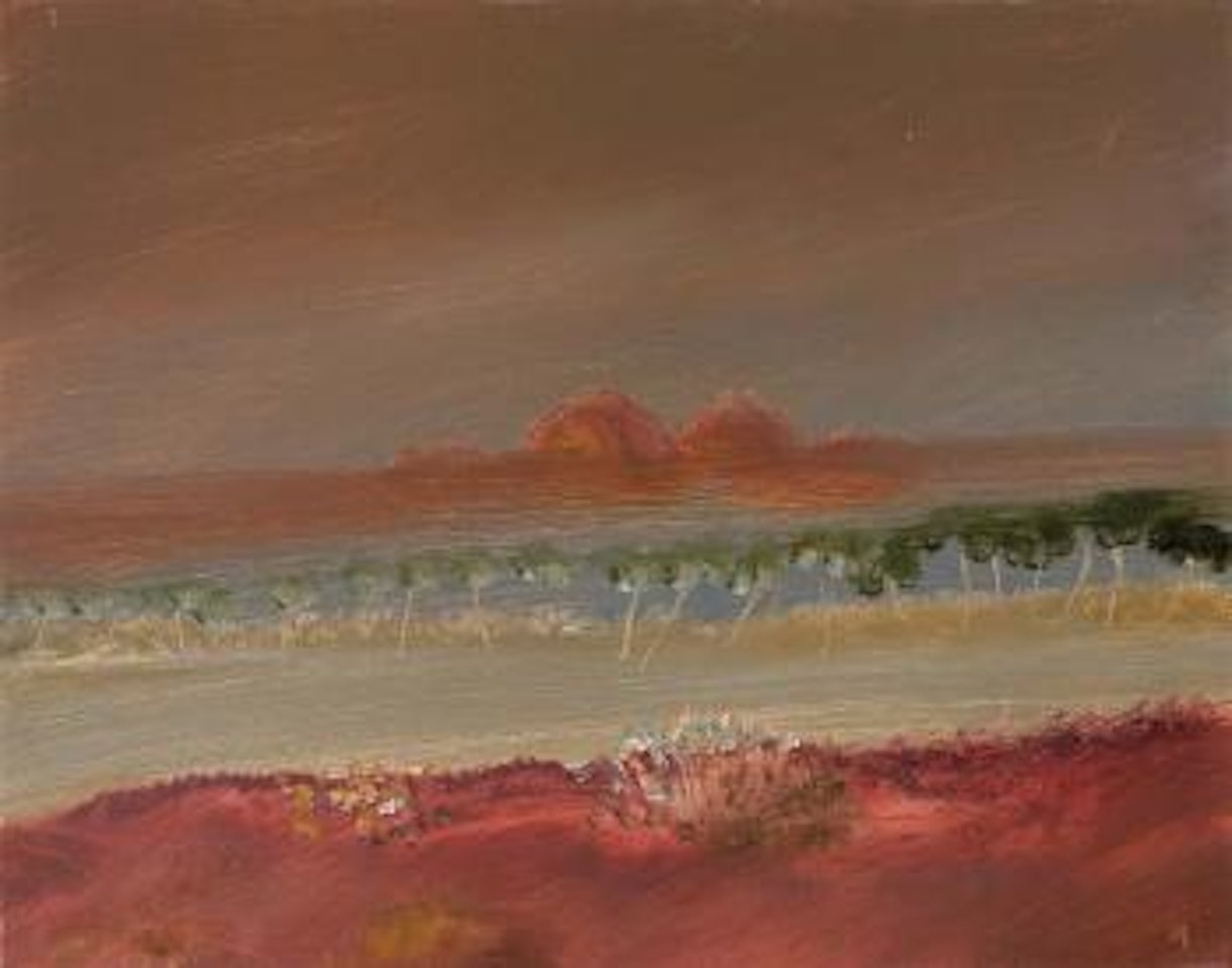 Landscape ,
Circa
1969 by Sidney Nolan