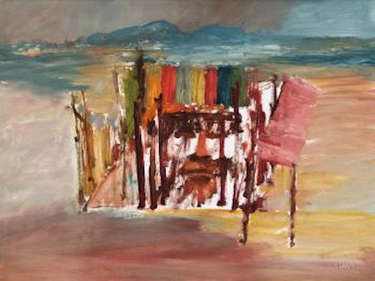 Kelly ,
1962 by Sidney Nolan