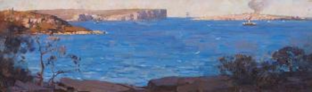South Head, Sydney (also known as Sydney Heads) ,
1913
-
1914 by Arthur Ernest Streeton