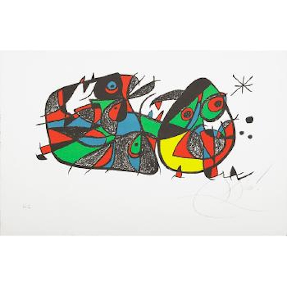 Untitled (Miro Sculpteur-Italy) by Joan Miró