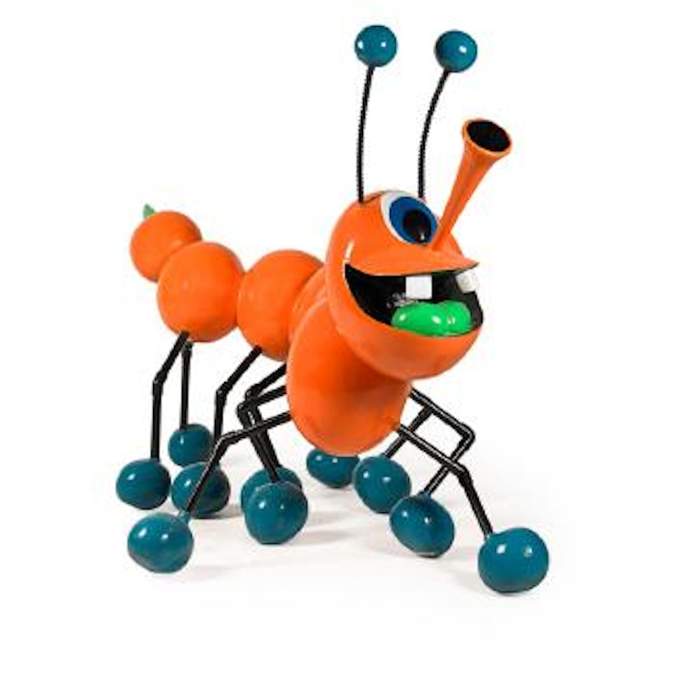 Orange Bingle Berry Ball Bug by Kenny Scharf
