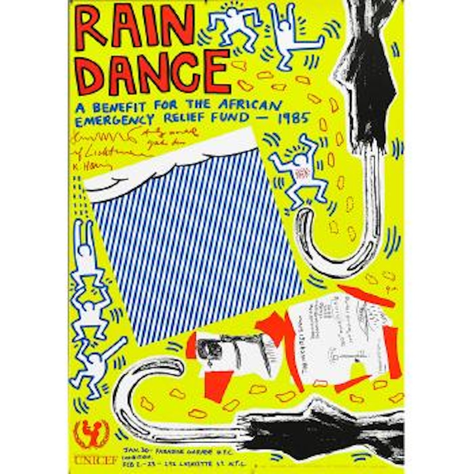 Rain Dance (UNICEF Benefit) by Jean-Michel Basquiat