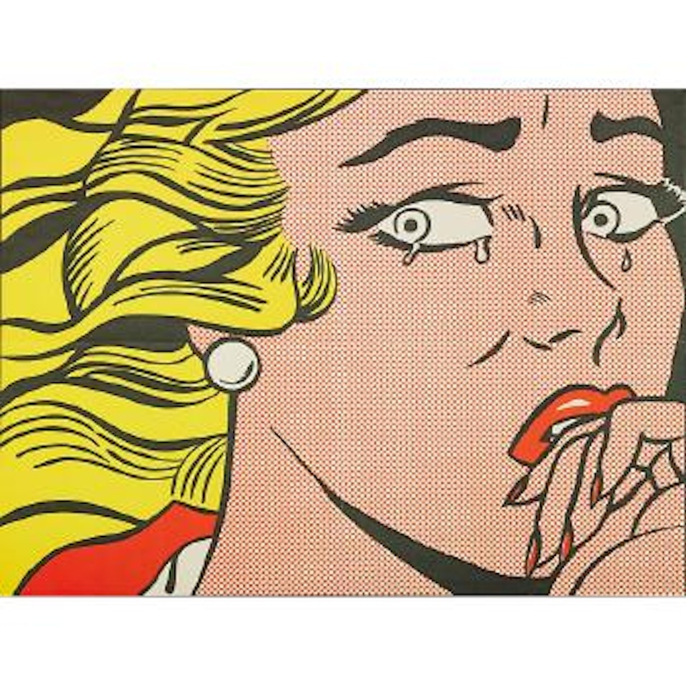 Crying Girl by Roy Lichtenstein