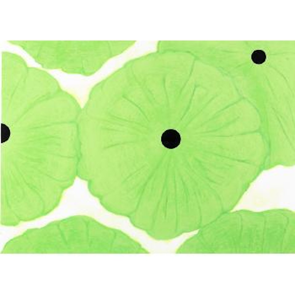 Six Greens ,
2006 by Donald Sultan