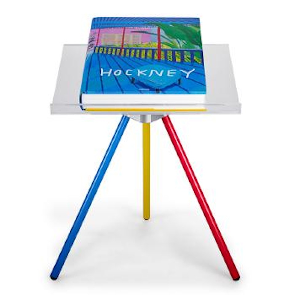 David Hockney. A Bigger Book, Sumo Art Edition D, 2016, with "Untitled 516" from Hockney's 2010 iPad flower drawing series ,
2010 by David Hockney