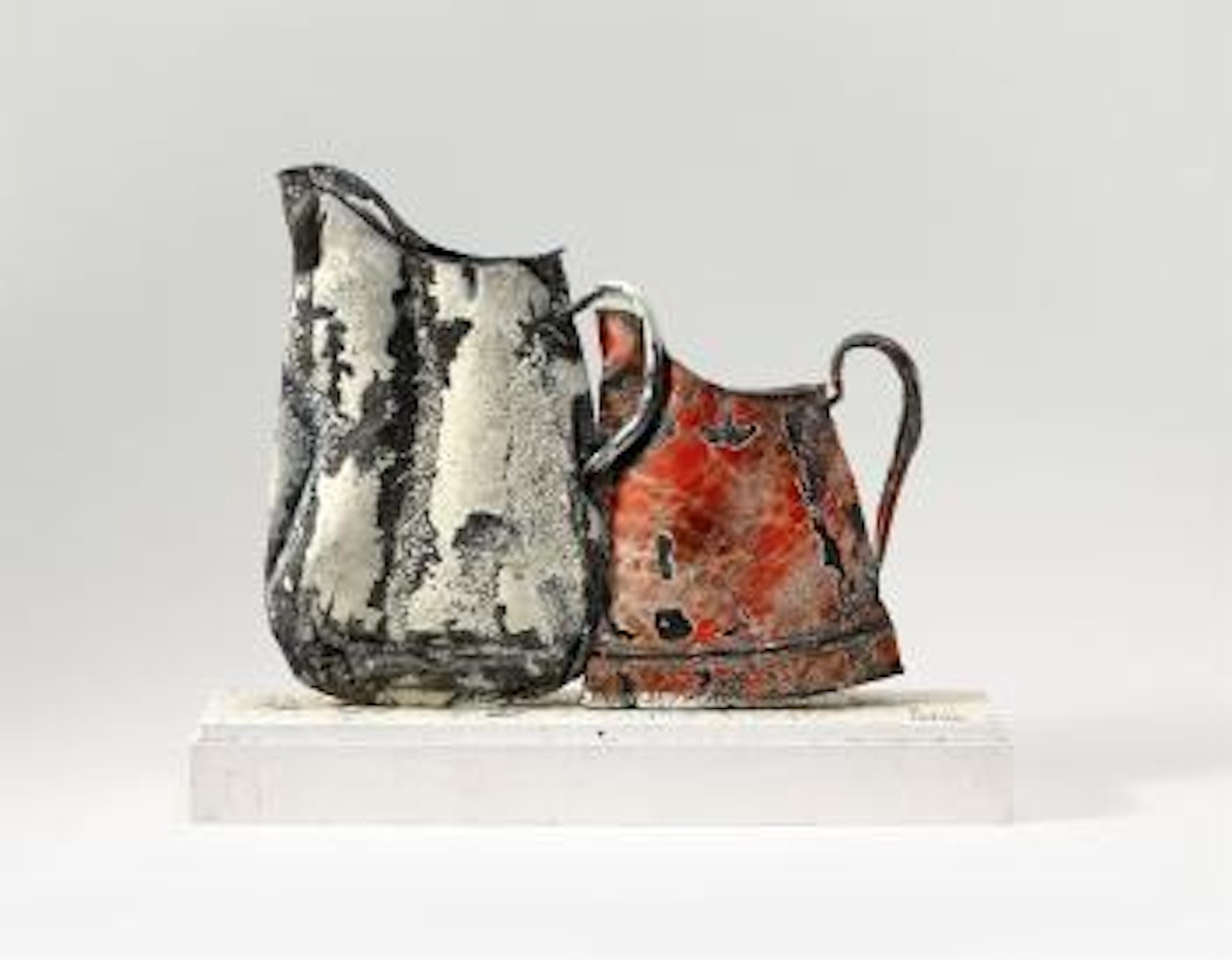 Les deux cafetières (Hommage à Morandi), , by César