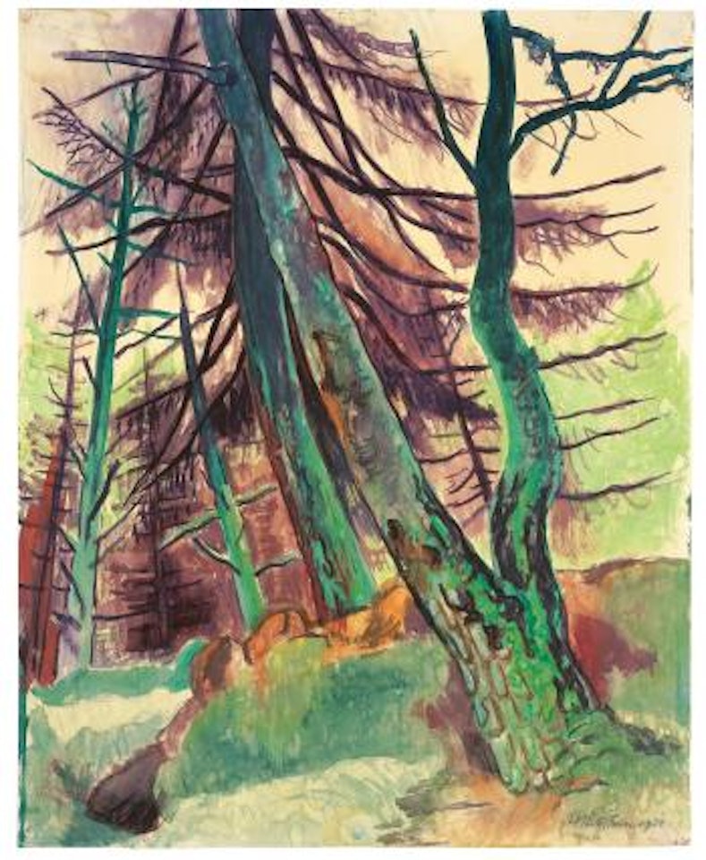 Waldstück ,
1934 by Max Pechstein