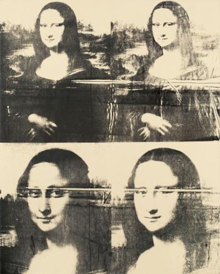 Mona Lisa (four Times) ,
Circa
1979 by Andy Warhol