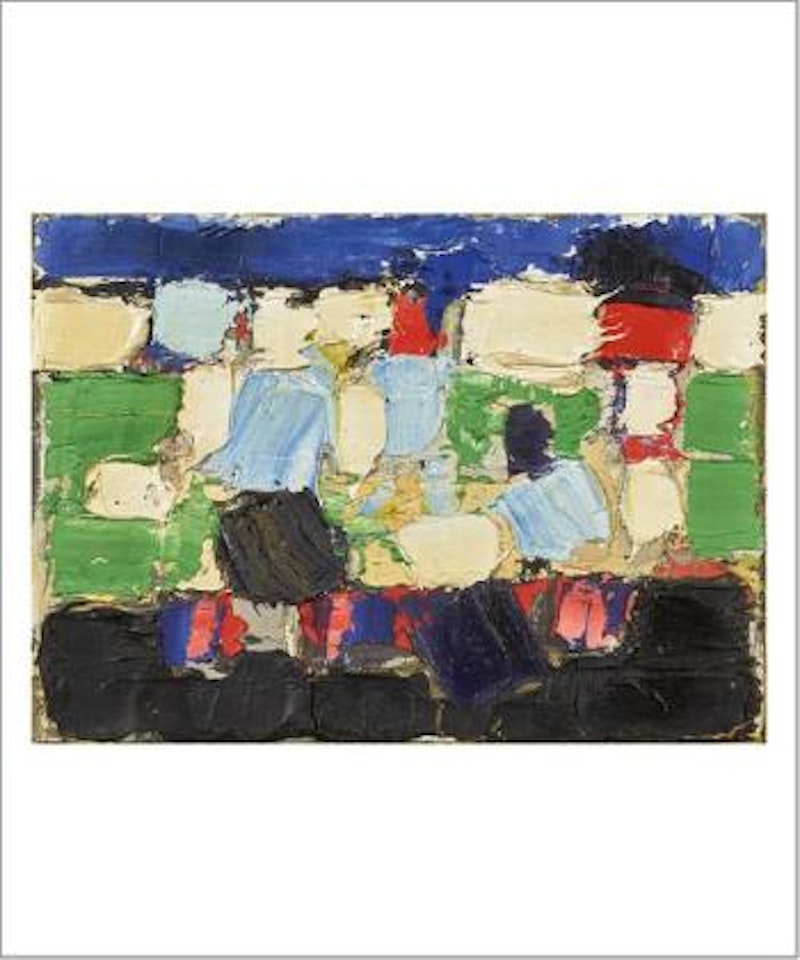 Parc des Princes, Les Footballeurs ,
1952 by Nicolas de Staël