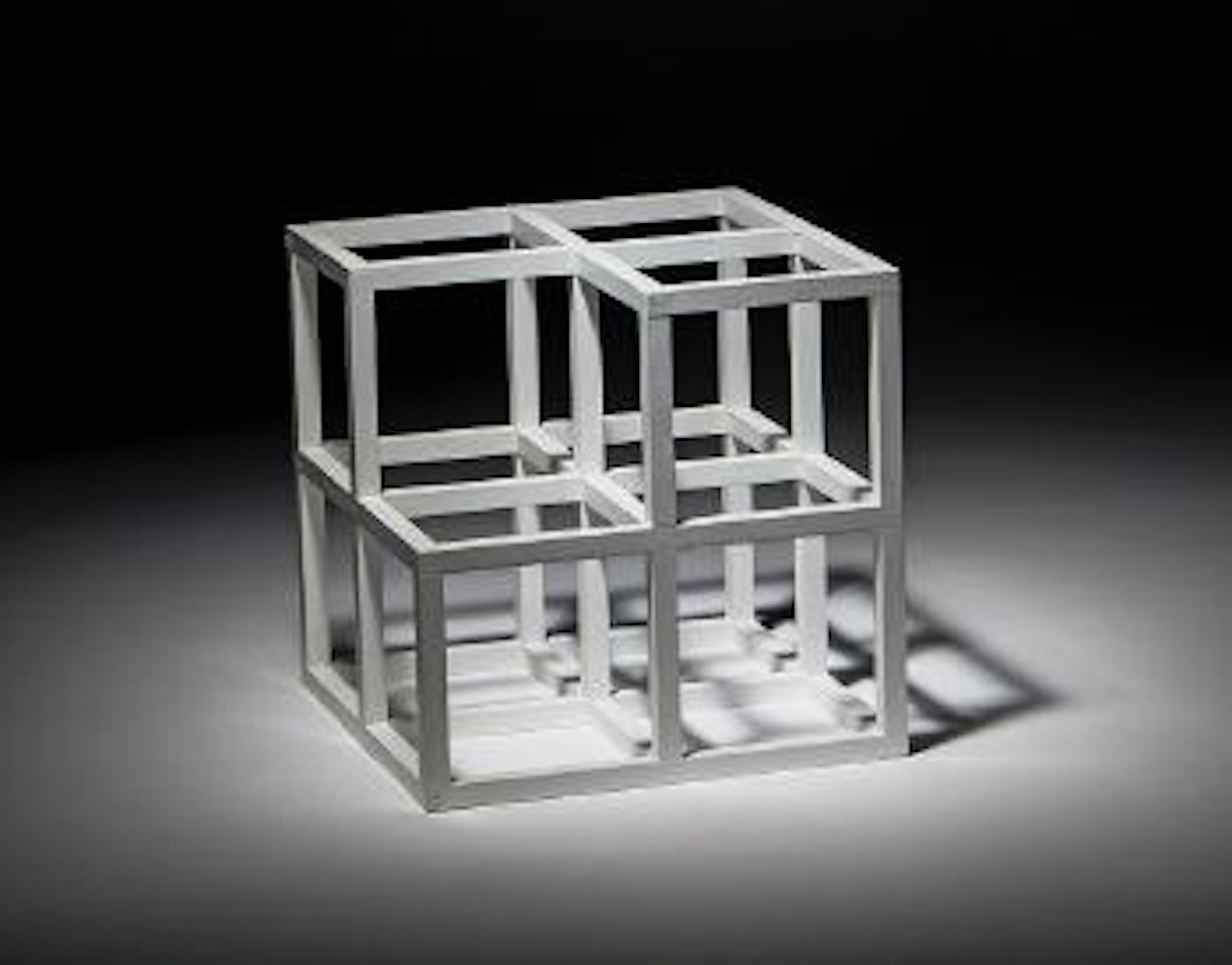 Cube Without a Cube by Sol LeWitt