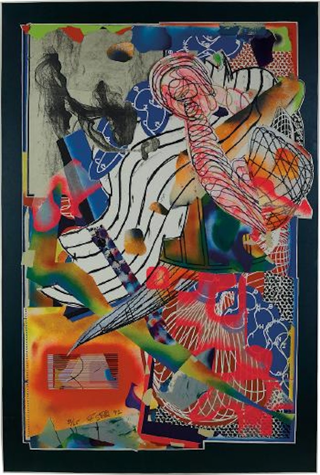 The Candles by Frank Stella