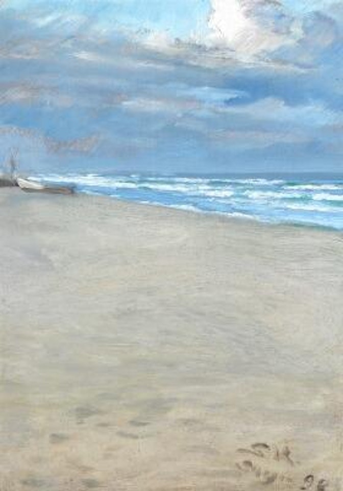 Skagen beach by Peder Severin Kröyer