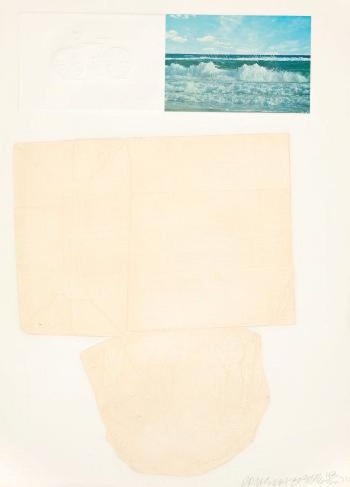 The Tramp ,
1974 by Robert Rauschenberg