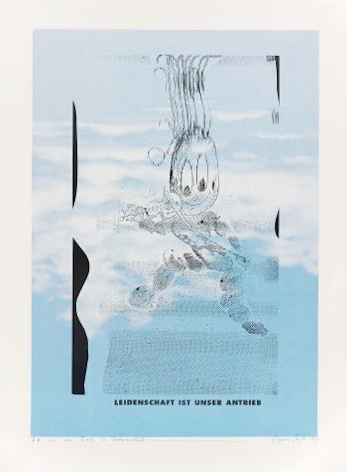 Leidenschaft ist unser Antrieb ,
1999 by Sigmar Polke