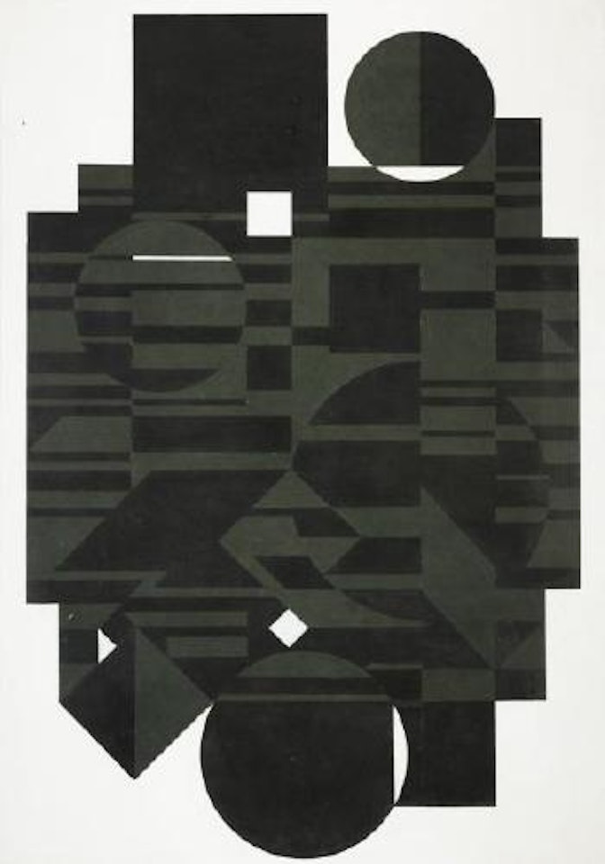 Elbrouz II ,
1956
-
1957 by Victor Vasarely