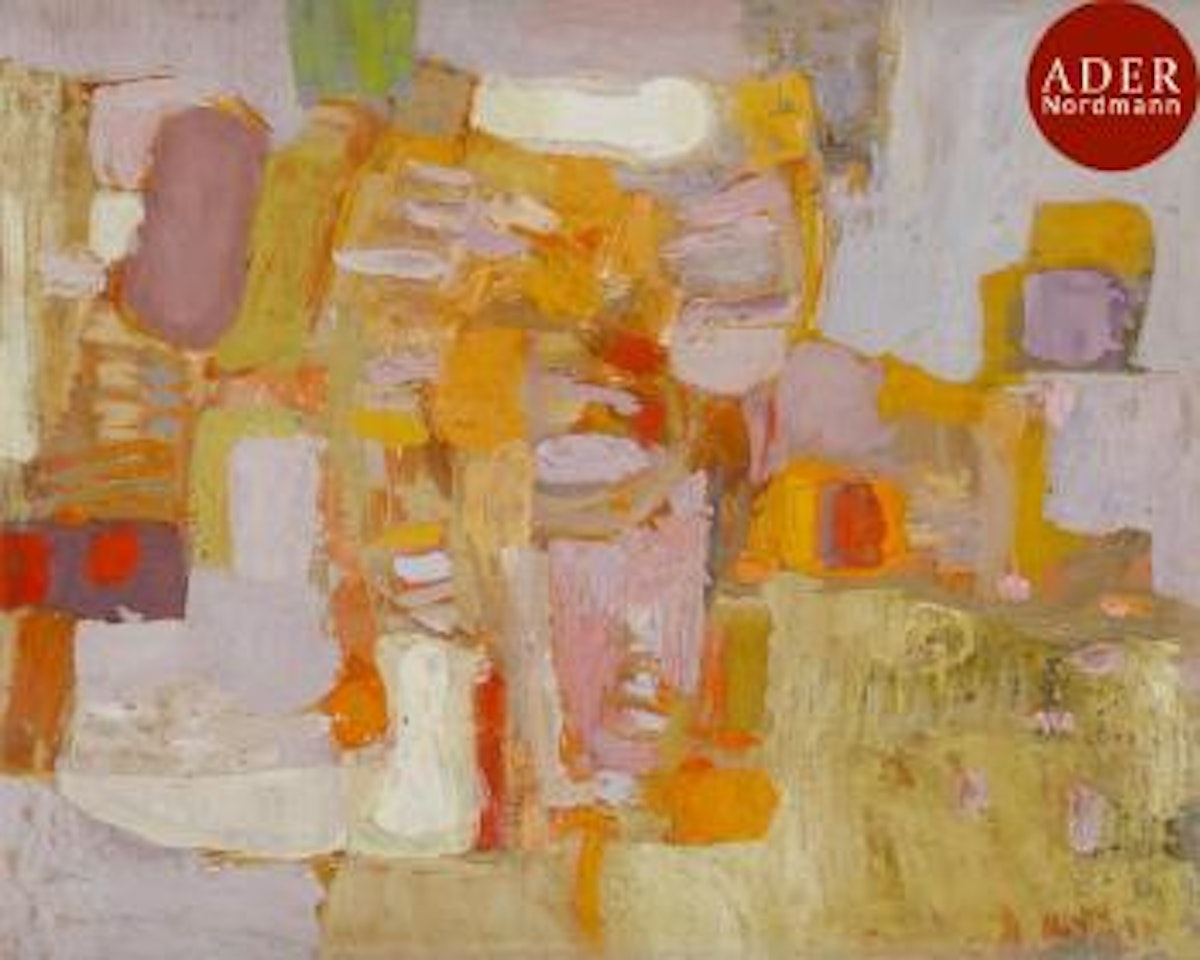 Composition ,
1959 by Shafic Abboud