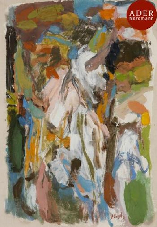 Composition ,
1961 by Shafic Abboud