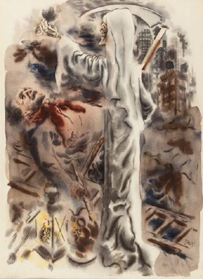 The last leaf by George Grosz