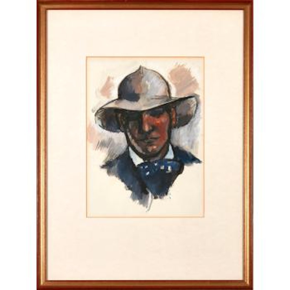 Self portrait , by John Duncan Fergusson