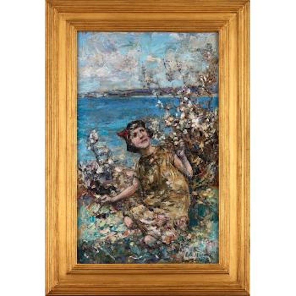 Blossom-time ,
1921 by Edward Atkinson Hornel