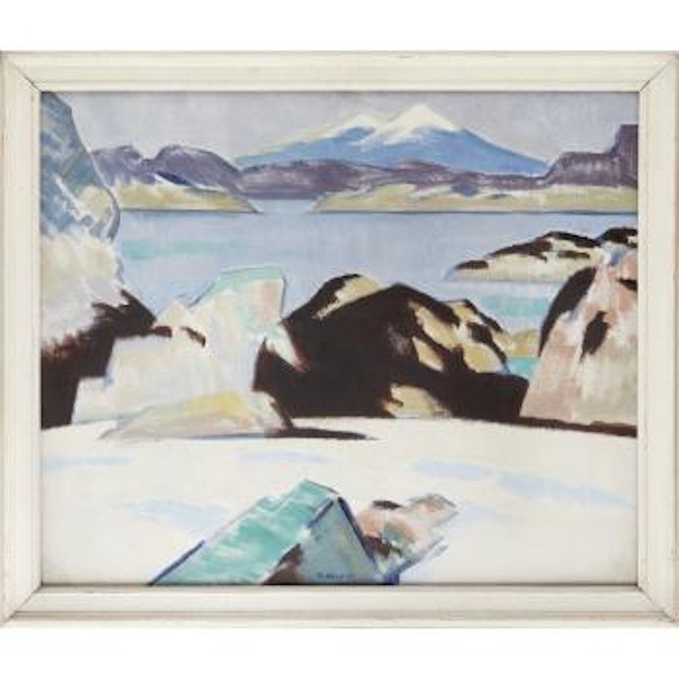 The blue mountain , by Francis Campbell Boileau Cadell