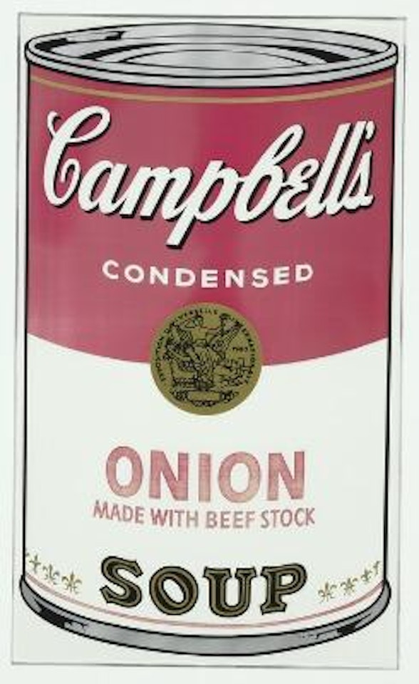 Campbell's Soup I ,
1968 by Andy Warhol