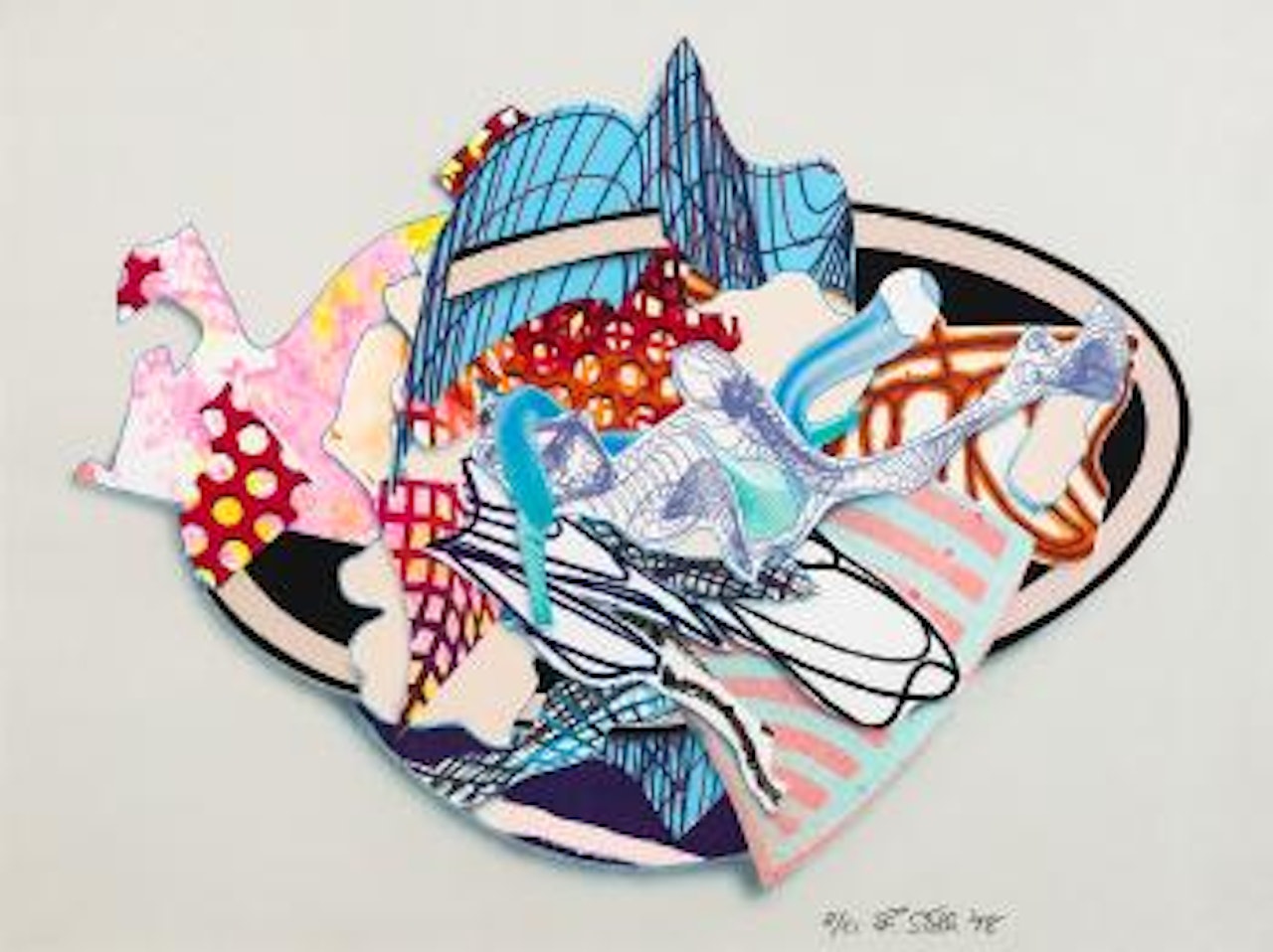 Aiolio (From Imaginary Places III) ,
1998 by Frank Stella