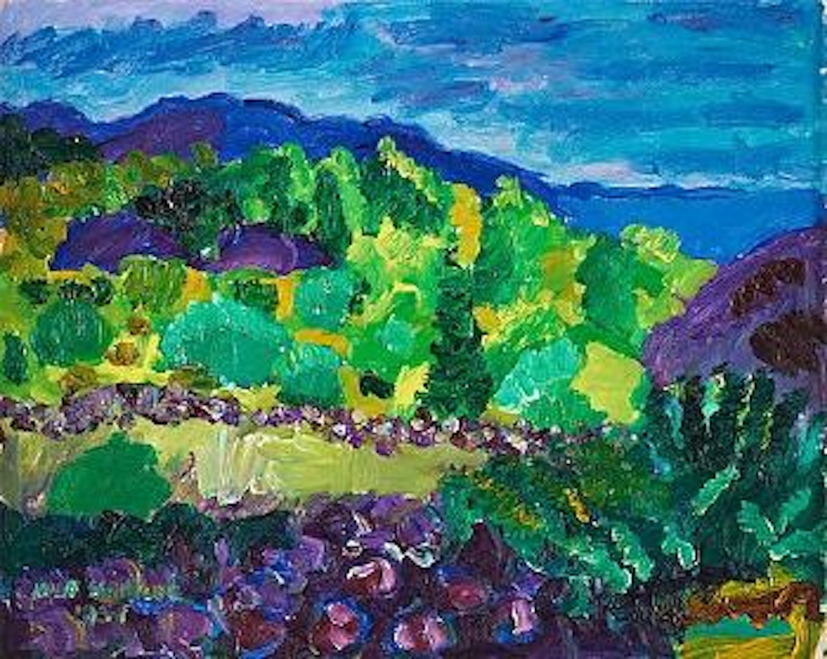 Vårgrönska vid havsvik, Koster ,
1959 by Inge Schiöler