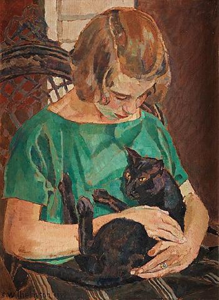 Svarta katten (The Black Cat) ,
1922 by Carl Wilhelmson