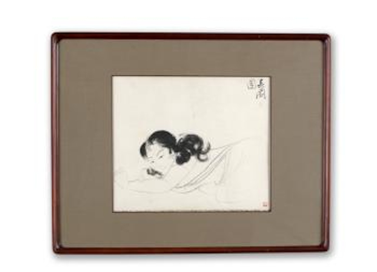 Beauty , by Zhang Daqian