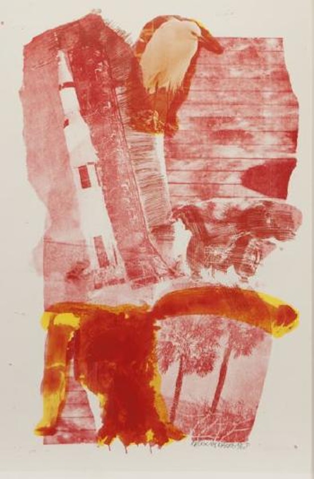 Hybrid (from Stoned Moon Series) by Robert Rauschenberg