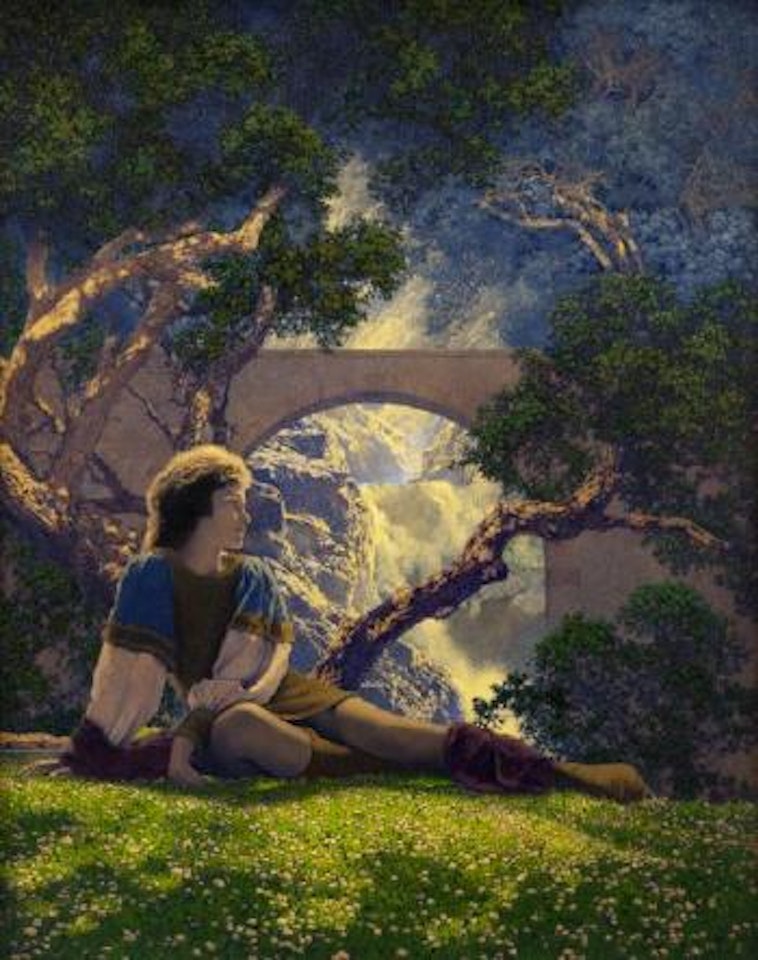 The Knave by Maxfield Parrish