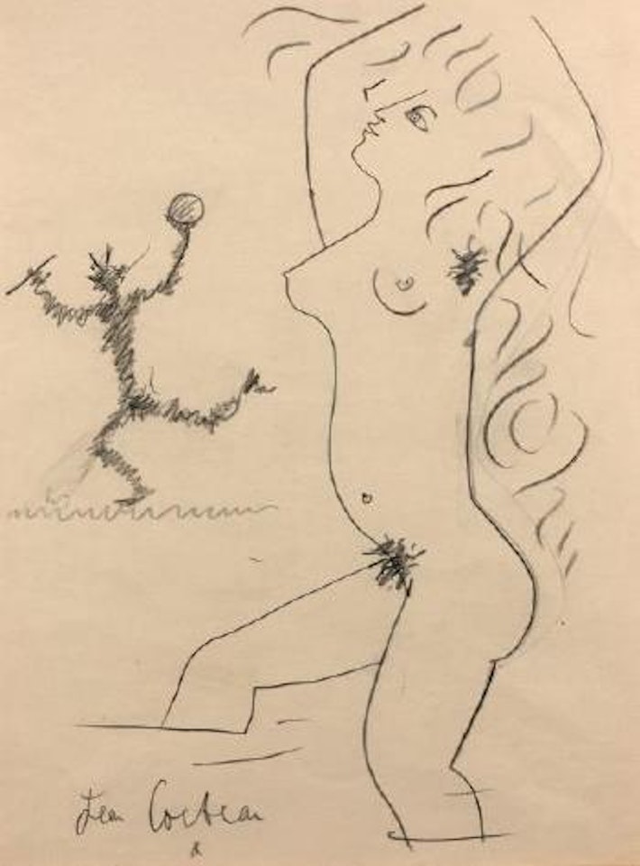 Eve au bain by Jean Cocteau