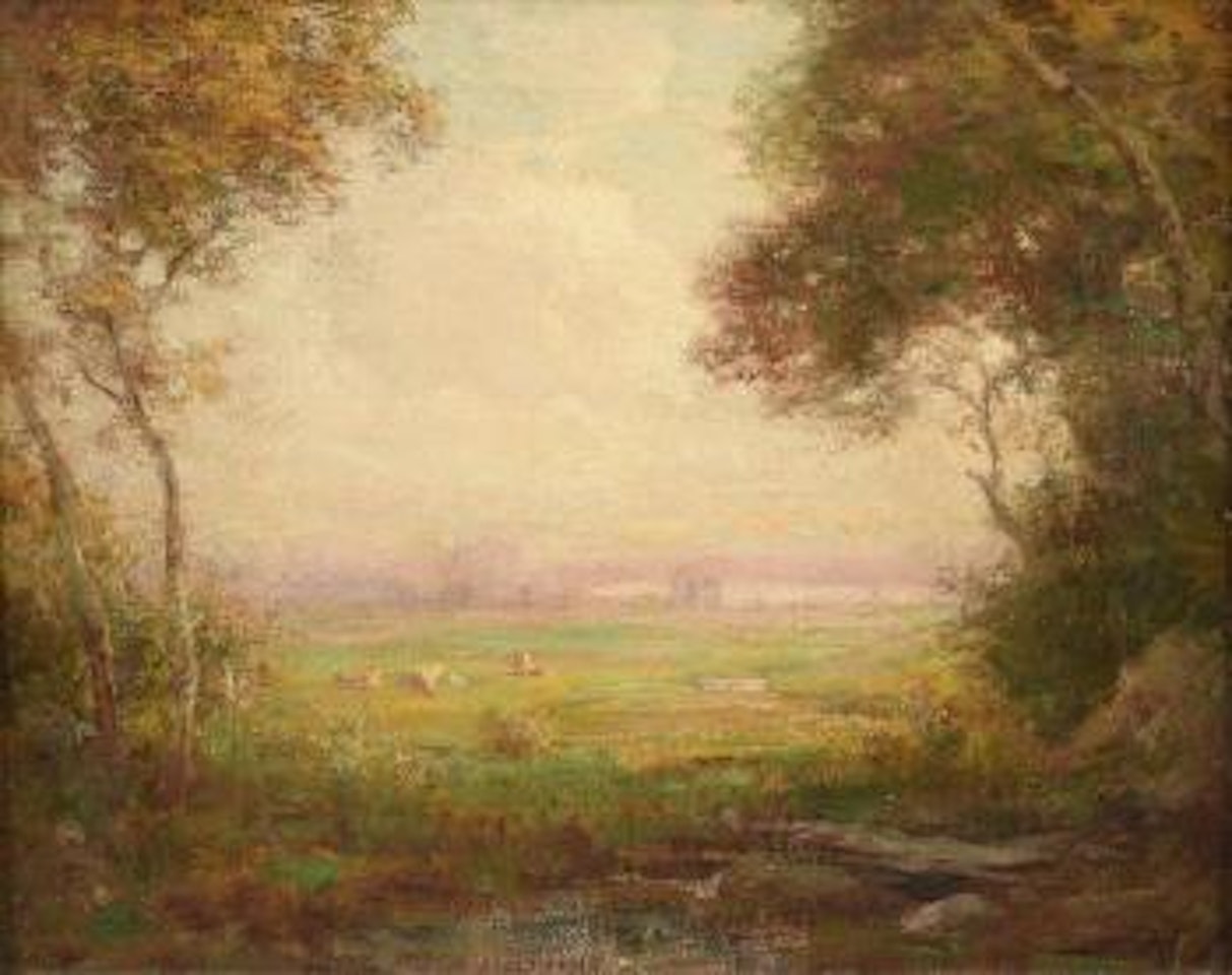 A painting 'Country Landscape' , by Edward Henry Potthast