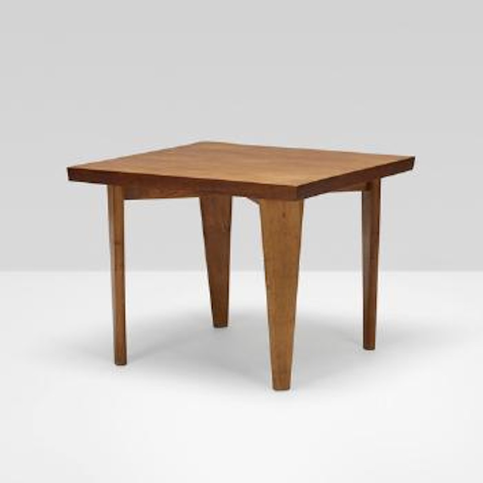 Dining table from the Cafeteria at Punjab University, Chandigarh ,
Circa
1959 by Pierre Jeanneret