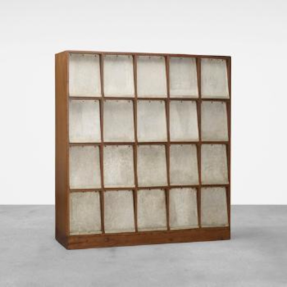 Periodical bibliotheque from Punjab University, Chandigarh ,
Circa
1961 by Pierre Jeanneret