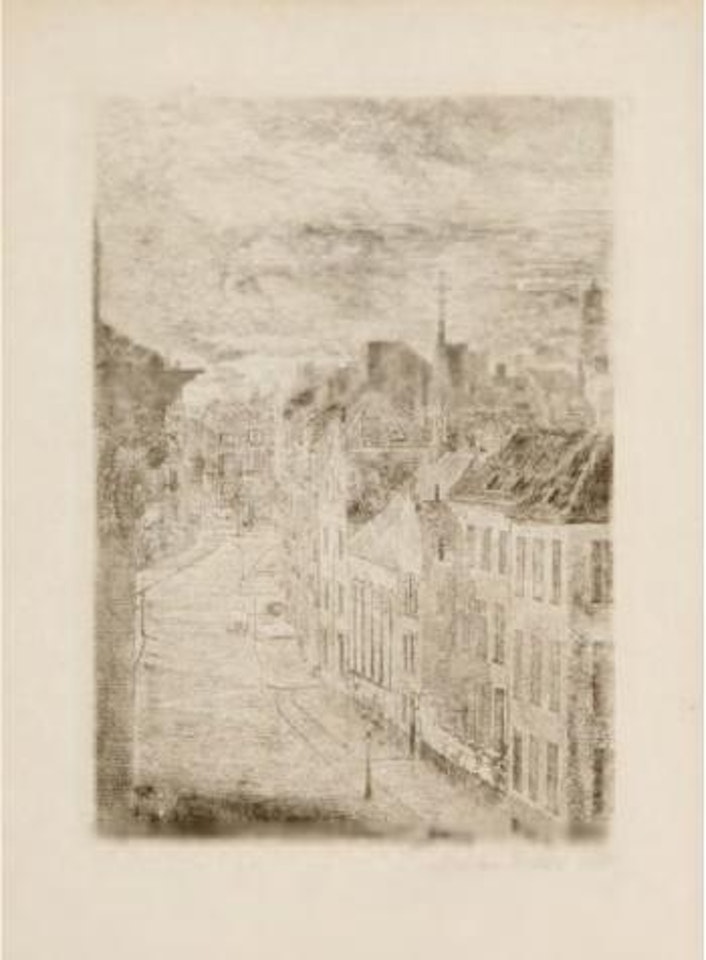 Le boulevard d'Iseghem ,
1889 by James Ensor