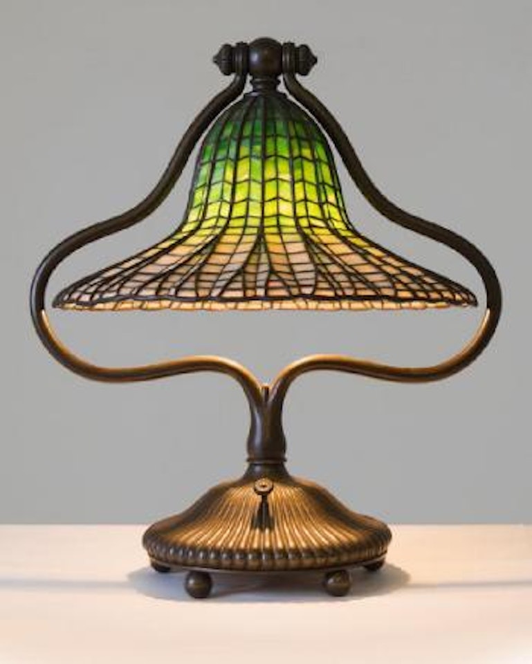 Lotus bell table lamp ,
Circa
1910 by Tiffany Studios