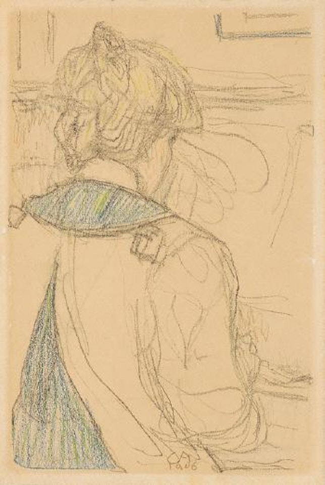 Rückenansicht eines Mädchens ,
1906 by Cuno Amiet