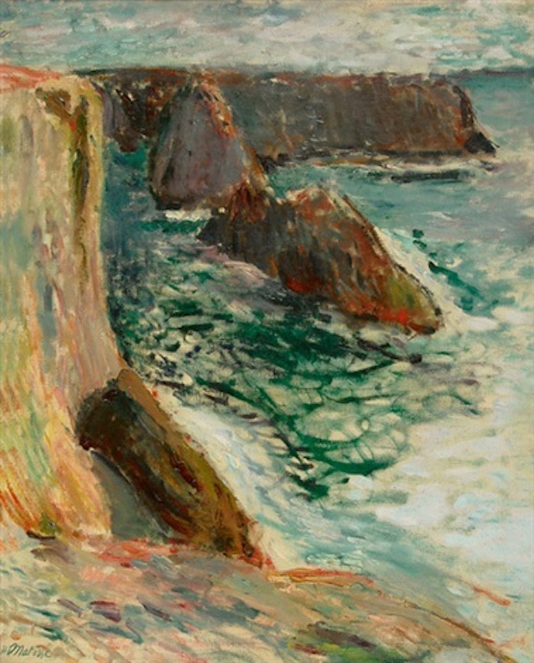Rochers à Belle-Île by Henri Matisse