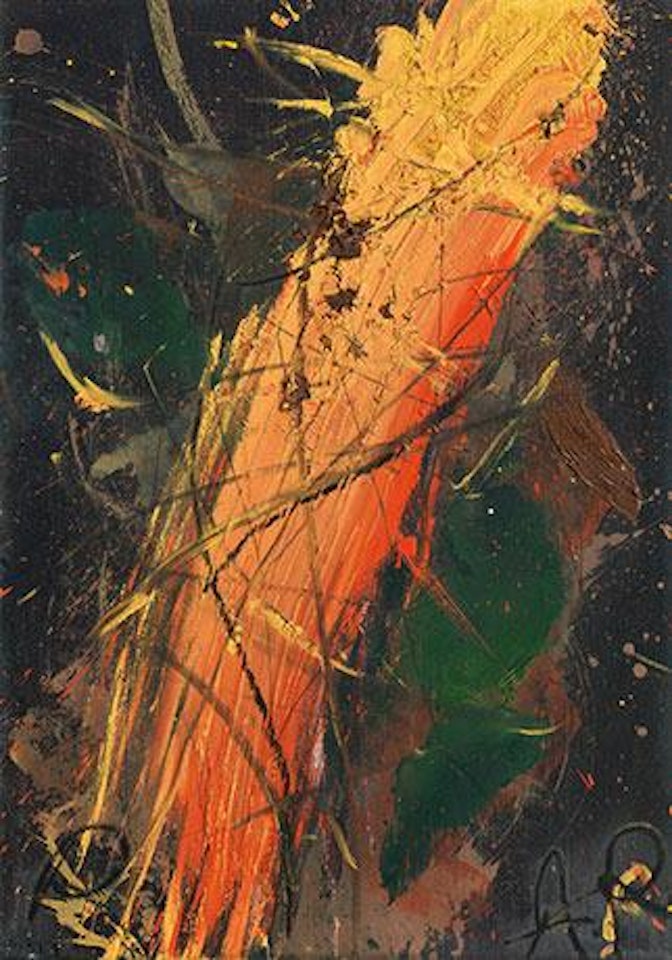 Comet gets lost ,
1982 by Arnulf Rainer